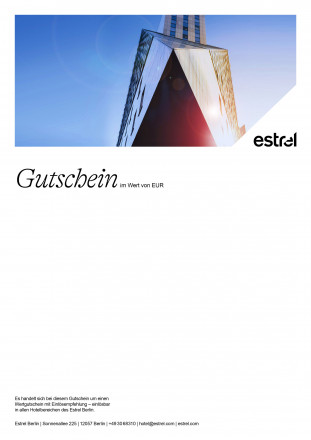 Gutschein Estrel Spitze
