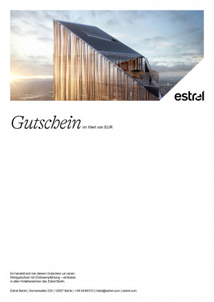 Gutschein Estrel Tower Sitze