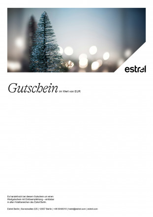 Gutschein Weihnachtsbaum aus Draht Glitzer
